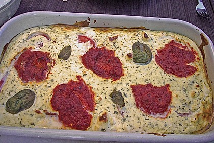 Auberginen - Schafsk&auml;se - Auflauf 2