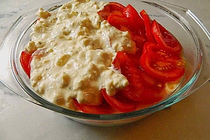 Auberginen - Schafsk&auml;se - Auflauf 4