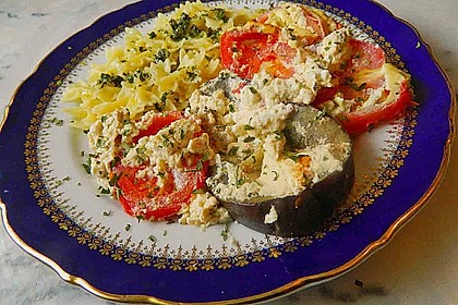 Auberginen - Schafsk&auml;se - Auflauf 5