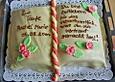 Buchtorte aus Eierlik&ouml;rteig