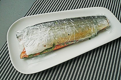 Gebeizter Saibling auf Kartoffel - Rösti 6