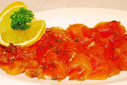 Gebeizter Saibling auf Kartoffel - Rösti 4