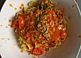 Nudeln mit Rucolasauce