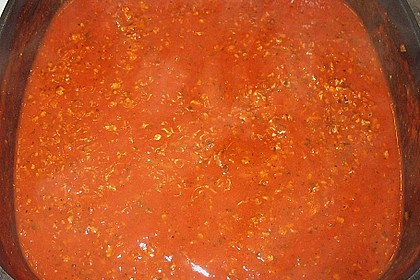 So&szlig;e nach Bolognese - Art mit Sojagranulat