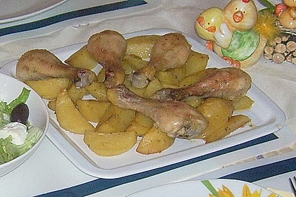 Huhn auf griechische Art 4