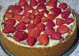 Traumhafte Erdbeer - K&auml;setorte