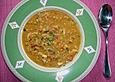 Anglo - indische Curry - Linsensuppe