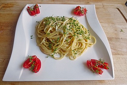 Farfalle mit Gorgonzolasauce 3