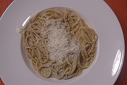 Farfalle mit Gorgonzolasauce 9