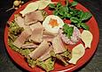 Forellenfilets mit Preiselbeer - Meerrettich