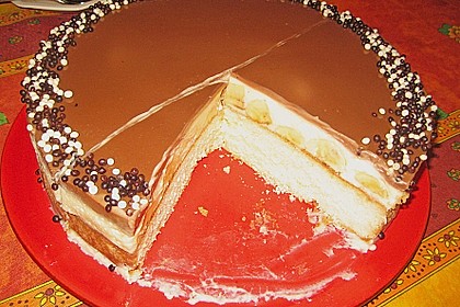 Bananen - Sahne - Schoko - Torte 6