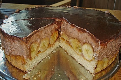 Bananen - Sahne - Schoko - Torte 9