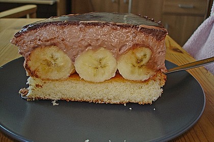 Bananen - Sahne - Schoko - Torte 10