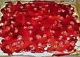 Roter Schneewittchen - Kuchen