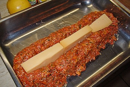 Gef&uuml;llter Hackbraten mit K&auml;se 15