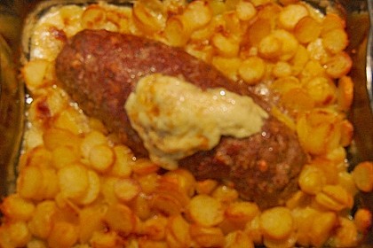 Gef&uuml;llter Hackbraten mit K&auml;se 23