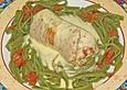 Putenr&ouml;llchen mit K&auml;se