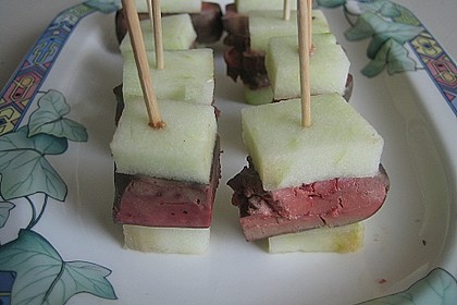 Oma Schmidts Leber - Sandwich am Spie&szlig; 1