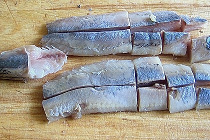 Oma Schmidts Matjes - Sandwich am Spie&szlig; 1