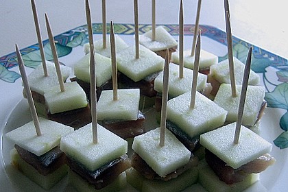 Oma Schmidts Matjes - Sandwich am Spie&szlig; 2
