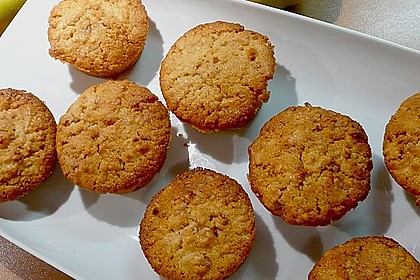 Quitten - Mandel - Muffins mit Mandelkrokant 2
