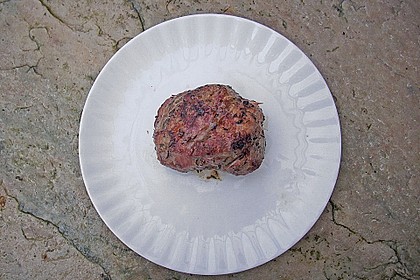 Lammsteaks mit Schafsk&auml;sef&uuml;llung