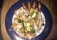Zucchini - Lachs - Pfanne