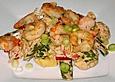 Tortellini & Scampi in Thunfischso&szlig;e