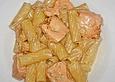 Rigatoni mit Lachs - Sahne - Sauce
