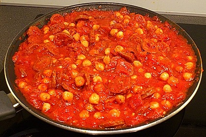 Kichererbseneintopf mit Chorizo 2