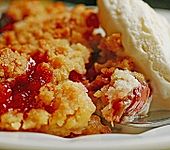 Rhubarb Crumble (Bild)