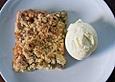 Rhubarb Crumble