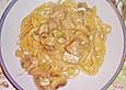 Penne in Huhn - Champignonsauce