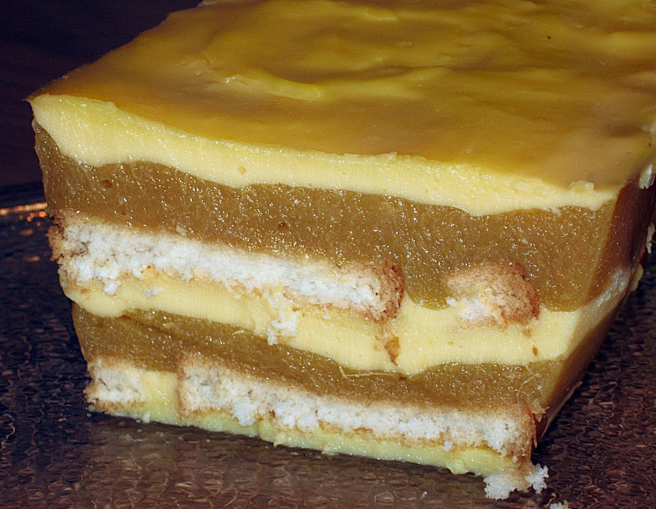 Rhabarber - Pudding Kuchen (Rezept mit Bild) von feuermohn | Chefkoch.de