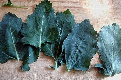 Kohlrabirouladen mit 2 F&uuml;llungen