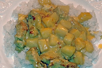 Puten - Curry - Geschnetzeltes