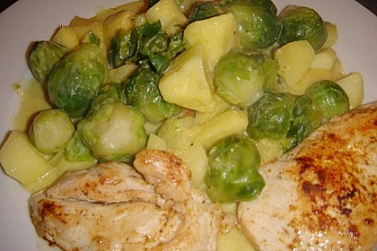 Rosenkohl in Currysauce 23