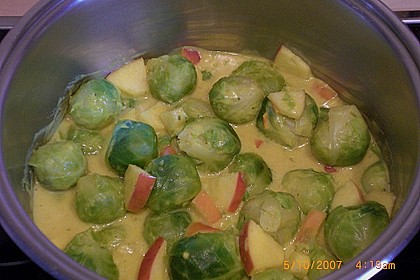 Rosenkohl in Currysauce 15