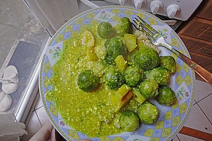Rosenkohl in Currysauce 28