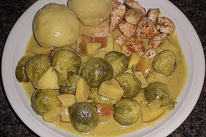 Rosenkohl in Currysauce 17