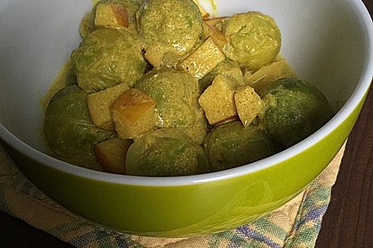 Rosenkohl in Currysauce 19