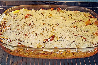 Gem&uuml;se - Fleisch - Lasagne