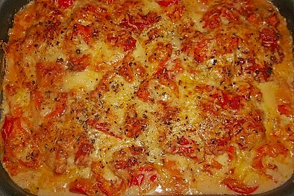 Gem&uuml;se - Fleisch - Lasagne 3