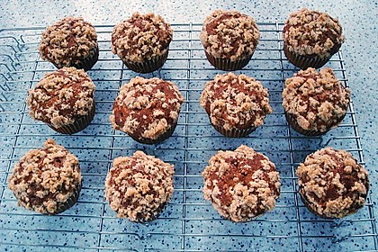 K&uuml;rbismuffins mit &Auml;pfeln 3