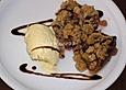 Italienischer Rhabarber - Crumble