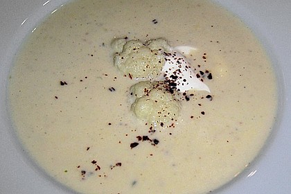 Blumenkohlsuppe