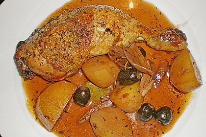 Geschmortes Olivenh&auml;hnchen 4