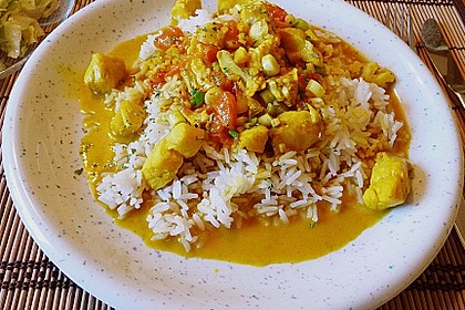 Fisch - Curry in Kokosmilch 2