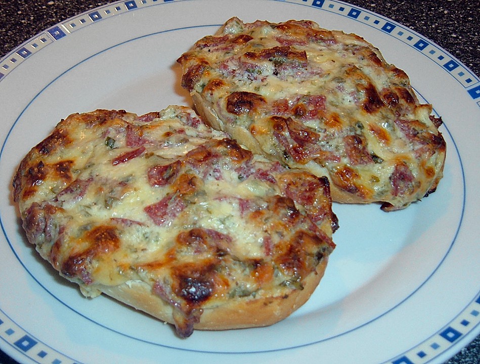 Pizza Brötchen (Rezept mit Bild) von Friedrichs | Chefkoch.de