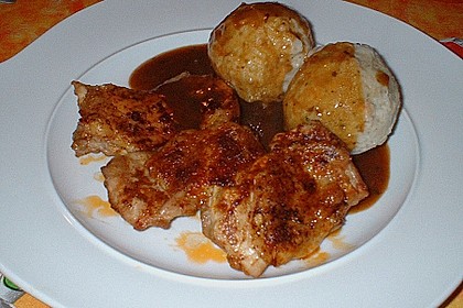 Rosa gebratene Entenmaigret an Orangen - Honig - Estragoncremesauce 1